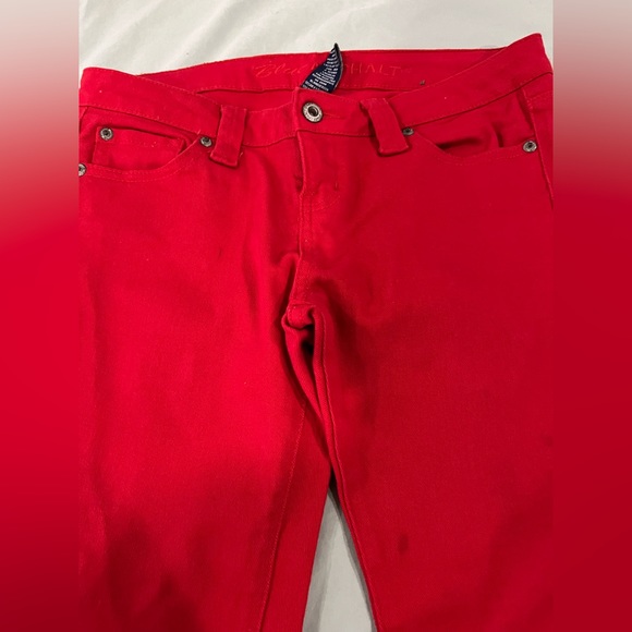 🔴BLUE ASPHALT RED JEANS SIZE 5 - Picture 5 of 5